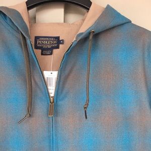 Pendleton long sleeve Wool Zip Up Hoody